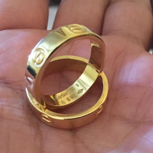 18k REAL GOLD RINGS - Picture 4 of 6